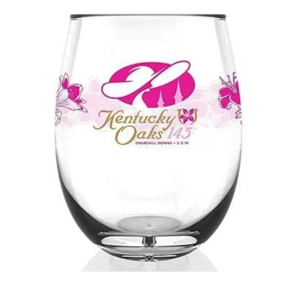 KENTUCKY OAKS 145 SOUVENIR GLASS